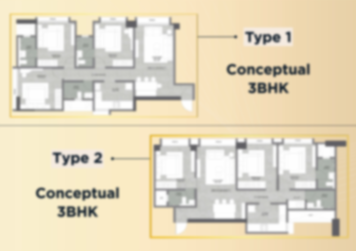 3 BHK View